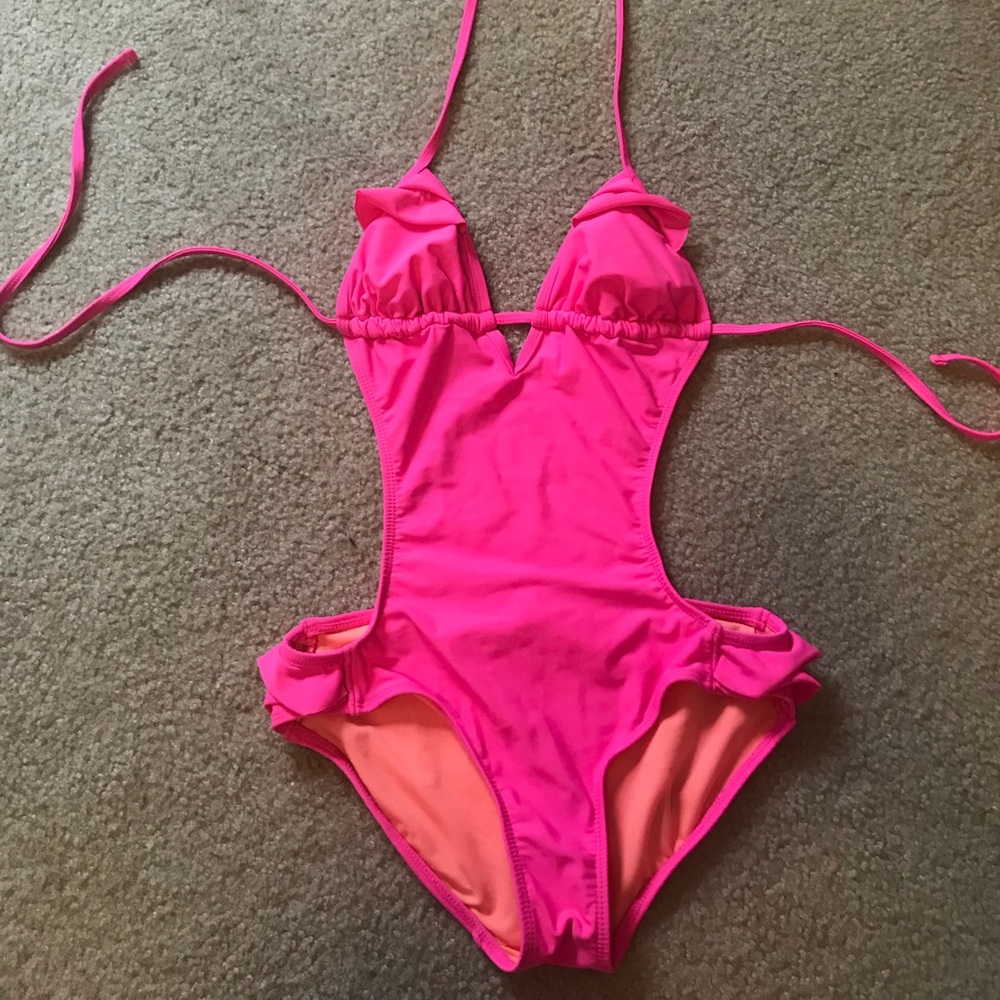 Adorable pink one piece